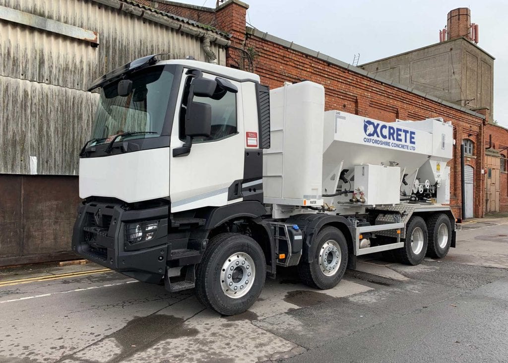 concrete delivery Witney